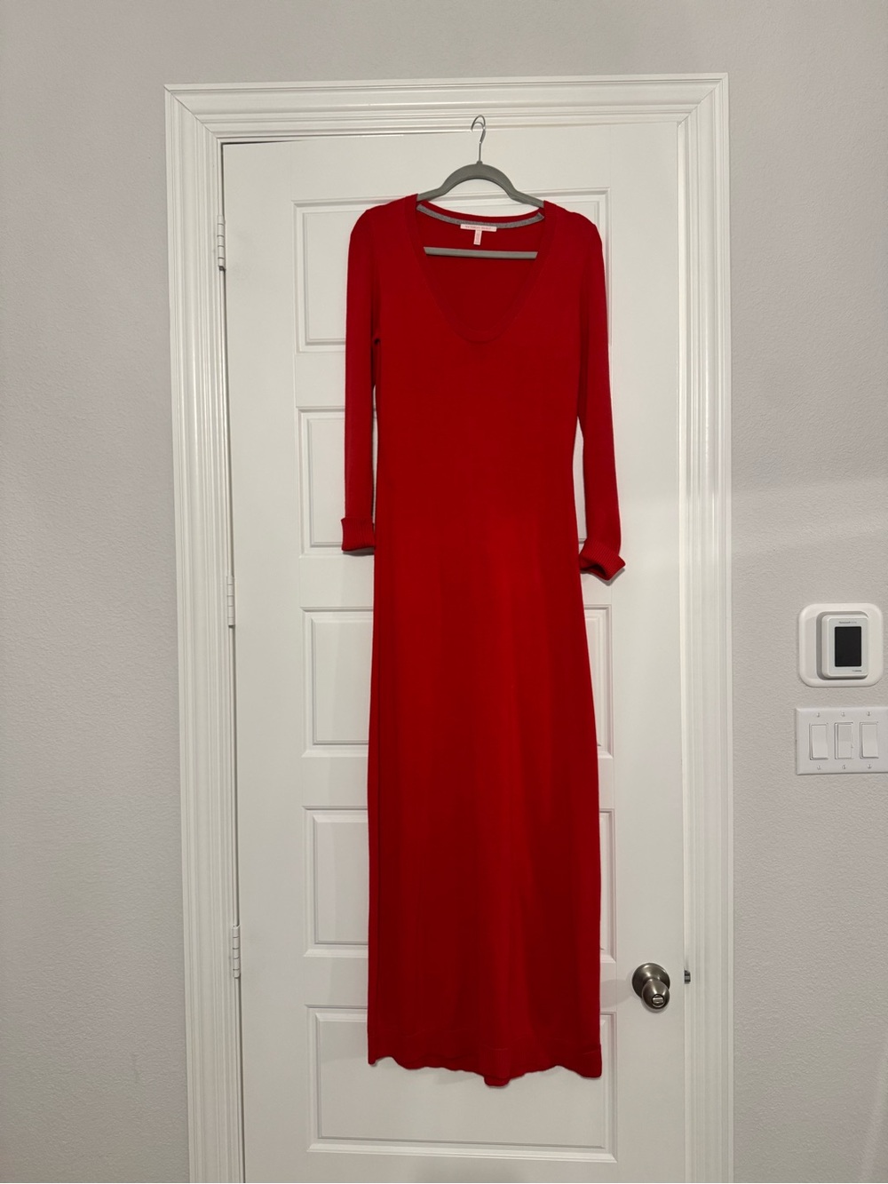 Victoria's Secret Ribbed Modal Long-Sleeve Maxi Dress